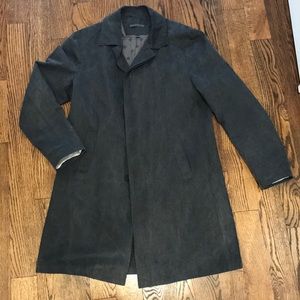 John Varvatos grey cotton coat size 50